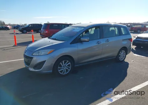 2012 Mazda Mazda5 Sport из США, поврежденный, VIN JM1CW2BL0C0102448